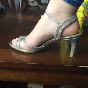 Pretty 2” Strappy Golden Heel
